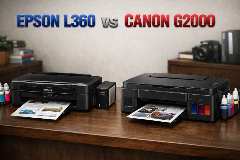 Epson L360 vs Canon G2000, Epson L360 vs Canon G2000 Jangan Salah Pilih! Ini Dia Perbandingan Lengkap yang Jarang Dibahas