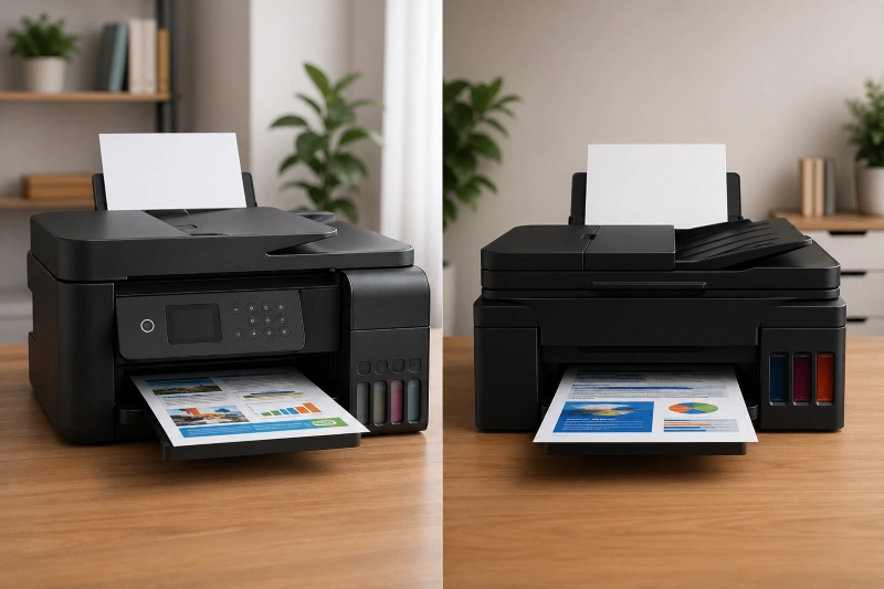 Epson L5590 vs Canon G6070, Epson L5590 vs Canon G6070 Pilih yang Cepat atau Super Irit? Ini Jawaban Jujurnya!