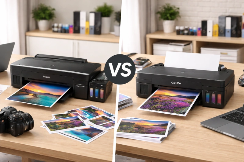 Epson L805 vs Canon G570, Epson L805 vs Canon G570 Jangan Salah Pilih! Ini Perbandingan Jujur yang Jarang Dibahas