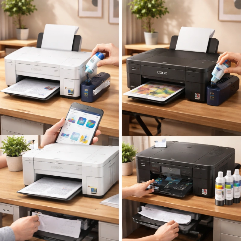 Epson L3156 vs Canon G3020, Faktor Kenyamanan Jangka Panjang