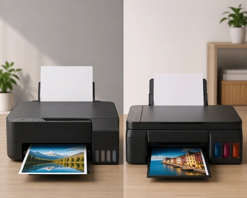 Epson L3215 vs Canon G2020, Kecepatan Nyata vs Spesifikasi