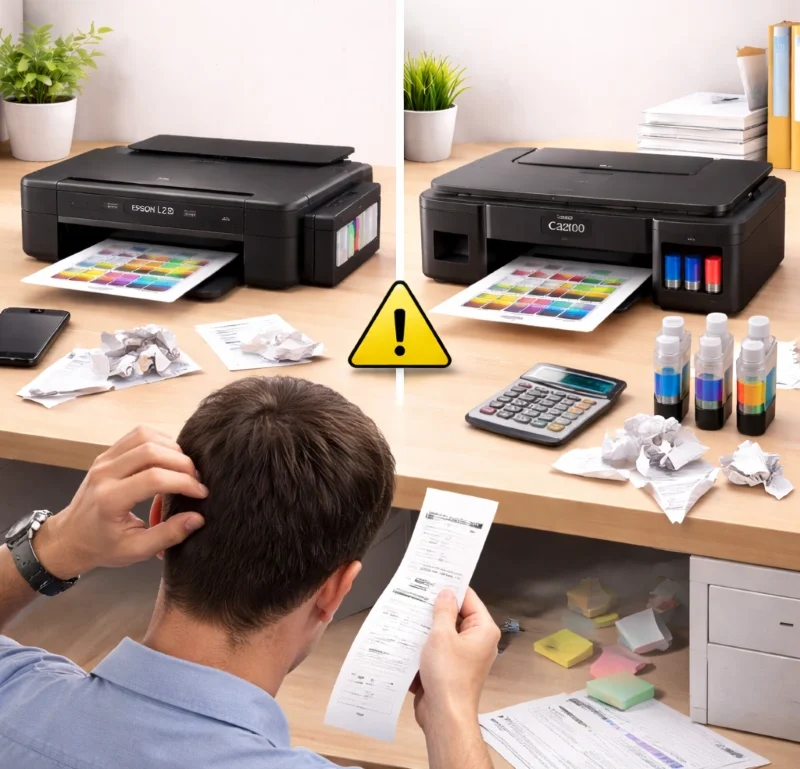 Epson L210 vs Canon G2000, Kesalahan Umum Saat Beli Printer