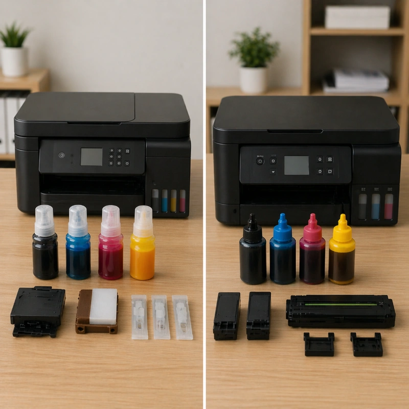 Epson L6270 vs Canon G6070, Ketersediaan Tinta dan Sparepart