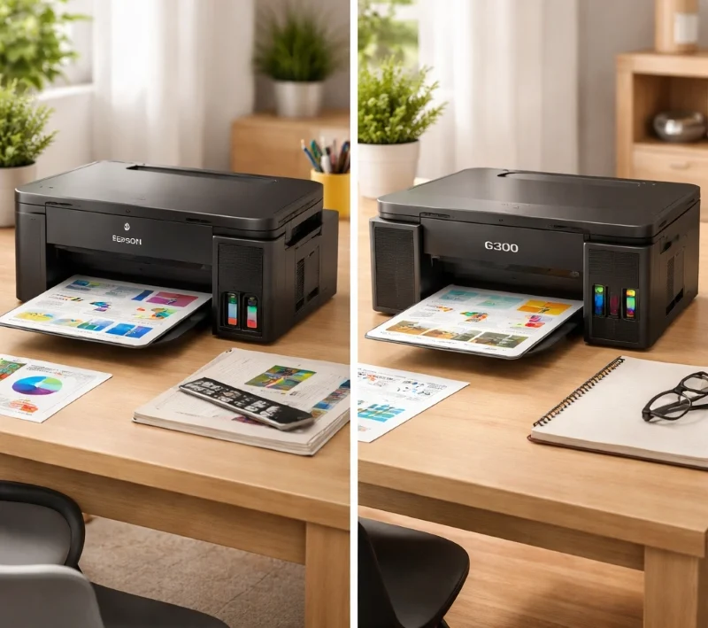 Epson L355 vs Canon G300, Kualitas Scan dan Copy