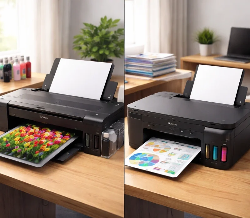 Epson L1800 vs Canon G5000, Perbedaan Teknologi Tinta (Yang Jarang Disadari)