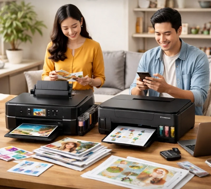 Epson L850 vs Canon G670, Simulasi Penggunaan Sehari-hari