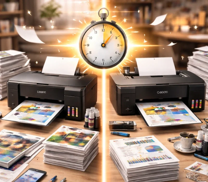 Epson L3110 vs Canon G1010, Uji Ketahanan Pemakaian Harian