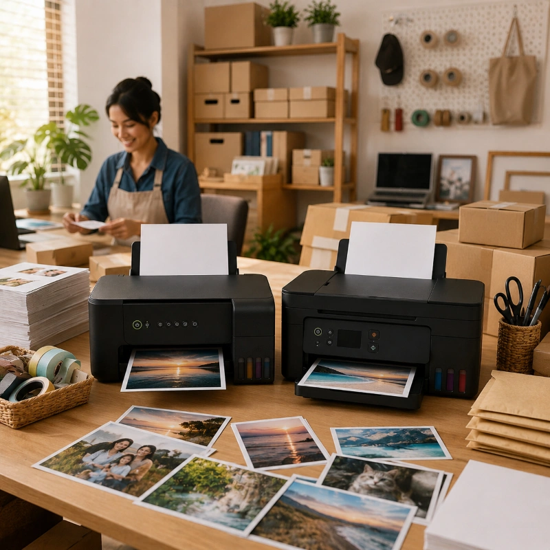 Epson L5293 vs Canon G4775, Cocok Buat Usaha Rumahan?