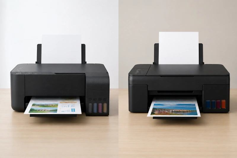 Epson L3253 vs Canon G2735, Epson L3253 vs Canon G2735 Jangan Salah Pilih! Ini Perbandingan Lengkap yang Bikin Kamu Nggak Ragu Lagi