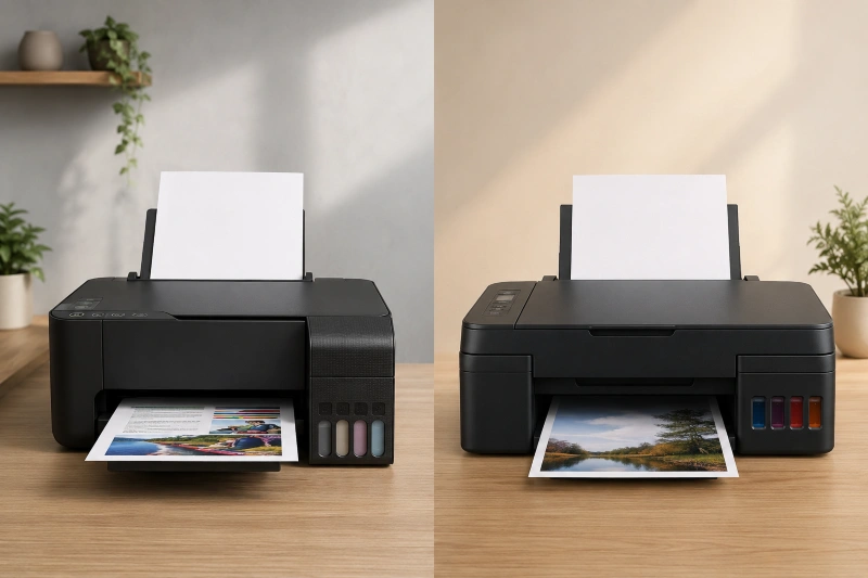 Epson L3257 vs Canon G2730, Epson L3257 vs Canon G2730 Jangan Salah Pilih! Ini Perbandingan Lengkap yang Bikin Kamu Nentuin Lebih Cepat