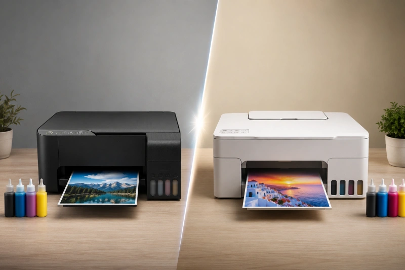 Epson L3260 vs Canon G3770, Epson L3260 vs Canon G3770 Jangan Salah Pilih! Ini Printer yang Lebih Worth It Buat Harian