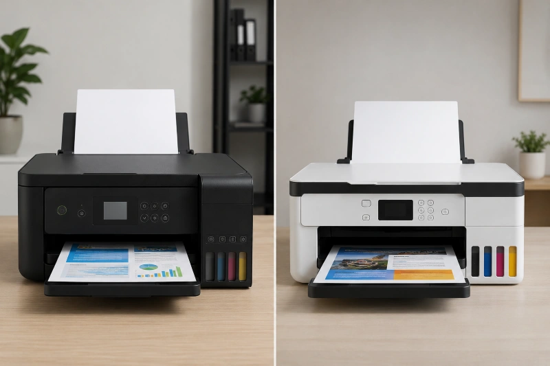 Epson L6288 vs Canon GX3070, Epson L6288 vs Canon GX3070 Mana Printer Paling Irit dan Worth It Buat Kerja Harian?