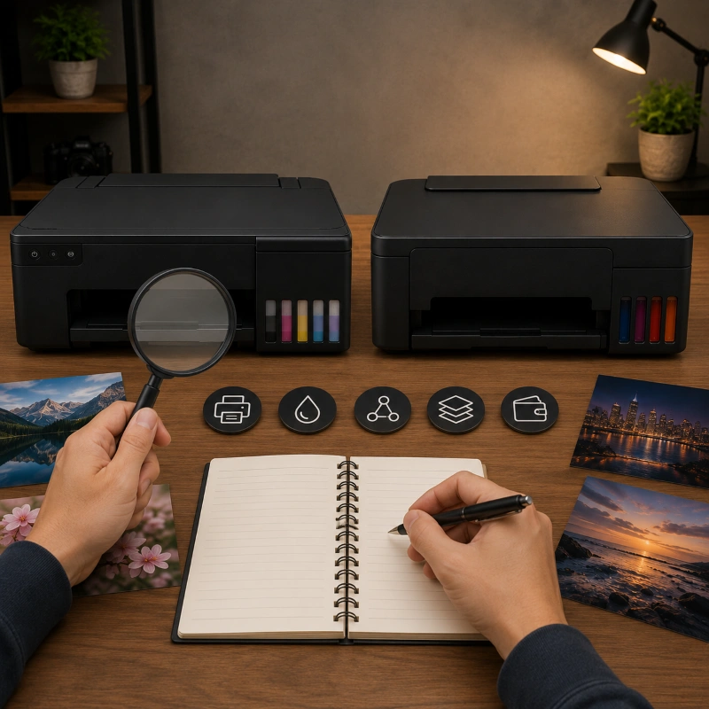 Epson L8058 vs Canon G570, Hal yang Perlu Dicek Sebelum Membeli Printer