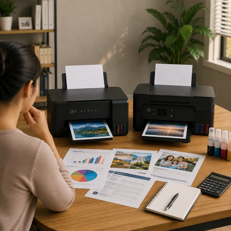 Epson L5293 vs Canon G4775, Hal yang Sering Dilupakan Sebelum Beli Printer