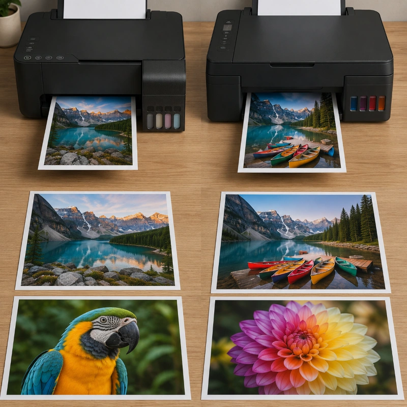 Epson L3257 vs Canon G2730, Kualitas Hasil Cetak