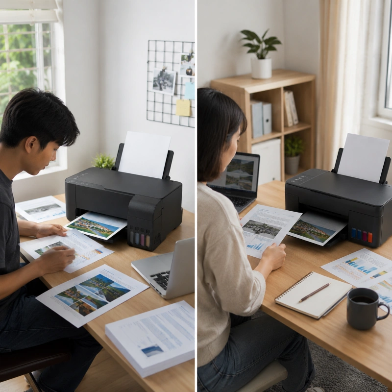 Epson L3253 vs Canon G2735, Pengalaman Penggunaan Sehari-hari