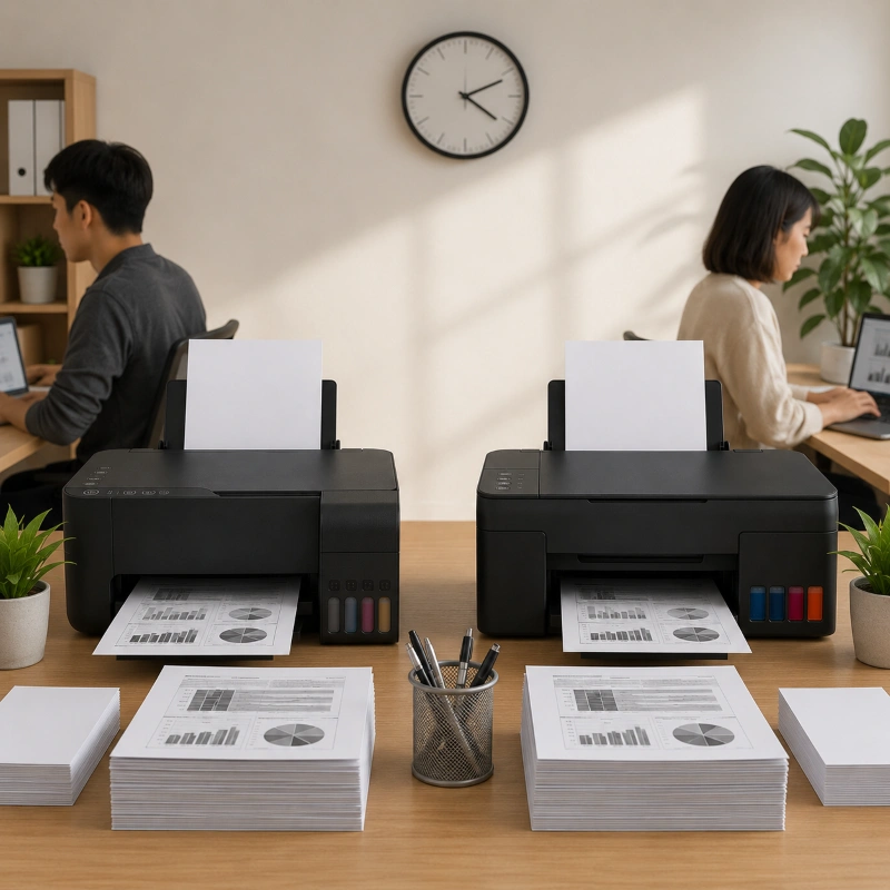 Epson L3253 vs Canon G2735, Pengaruh Kecepatan Print dalam Aktivitas Sehari-hari
