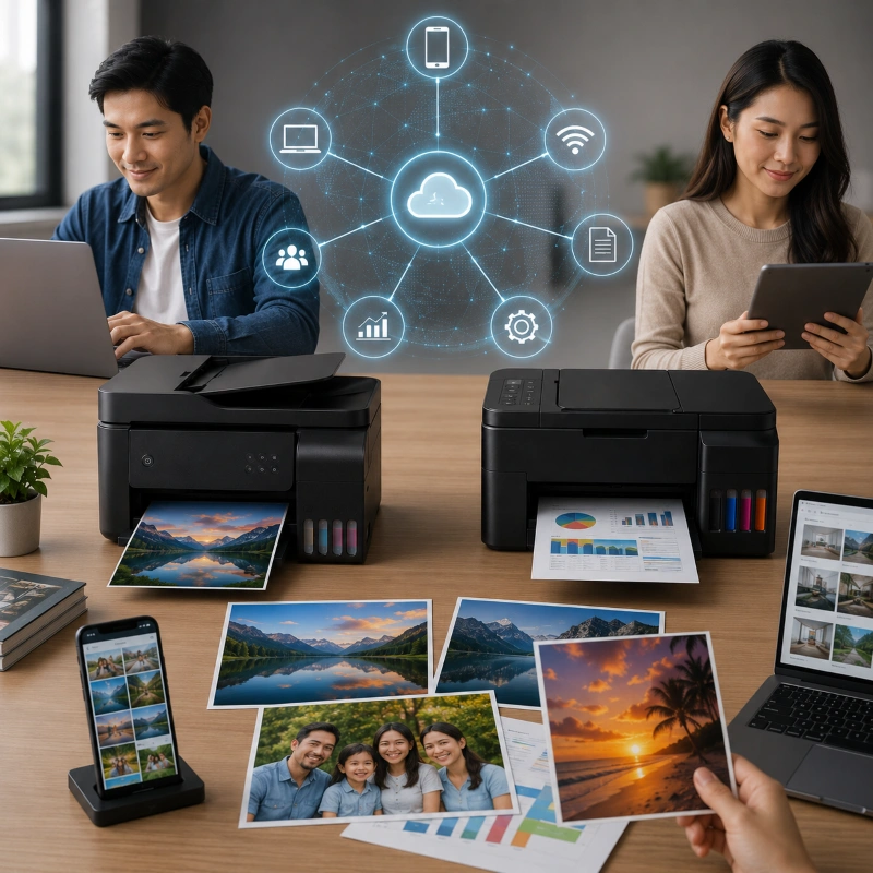 Epson L5297 vs Canon G4770, Peran Printer di Era Digital Sekarang