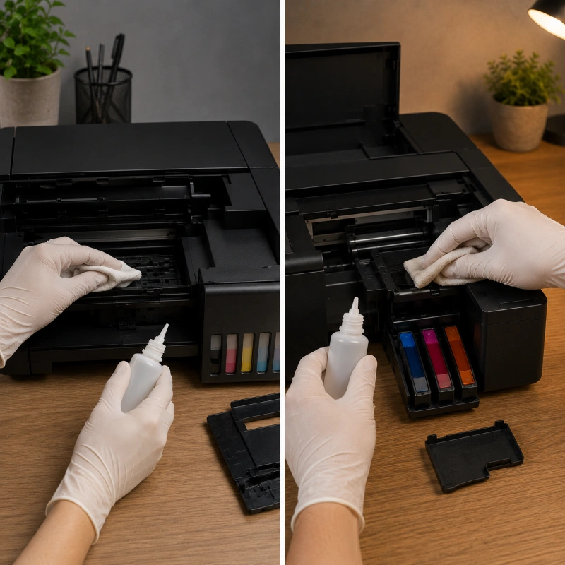 Epson L8058 vs Canon G570, Perawatan Printer