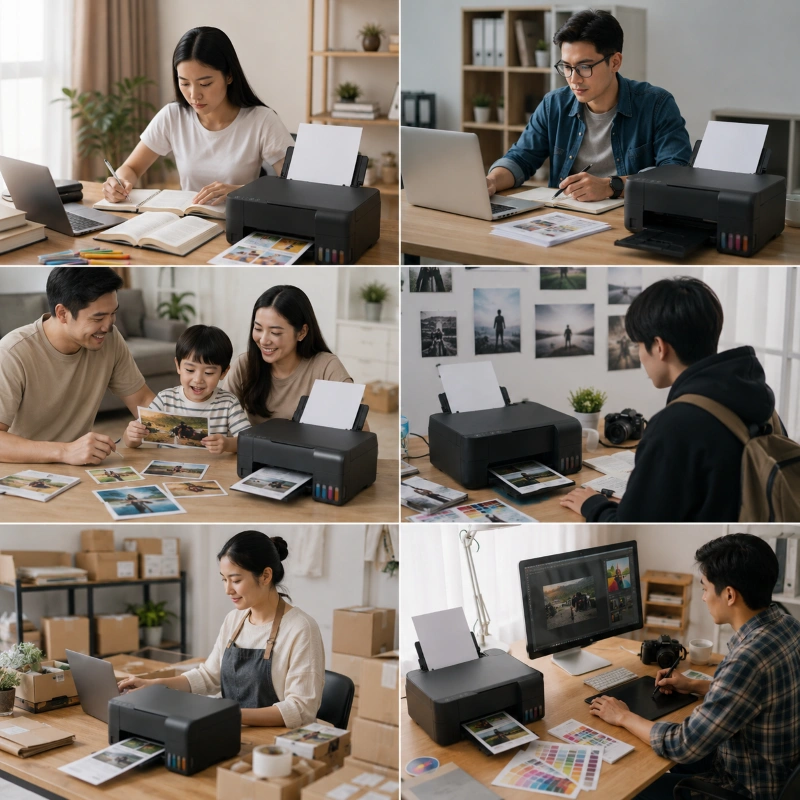 Epson L3213 vs Canon G1735, Saran Berdasarkan Tipe Pengguna