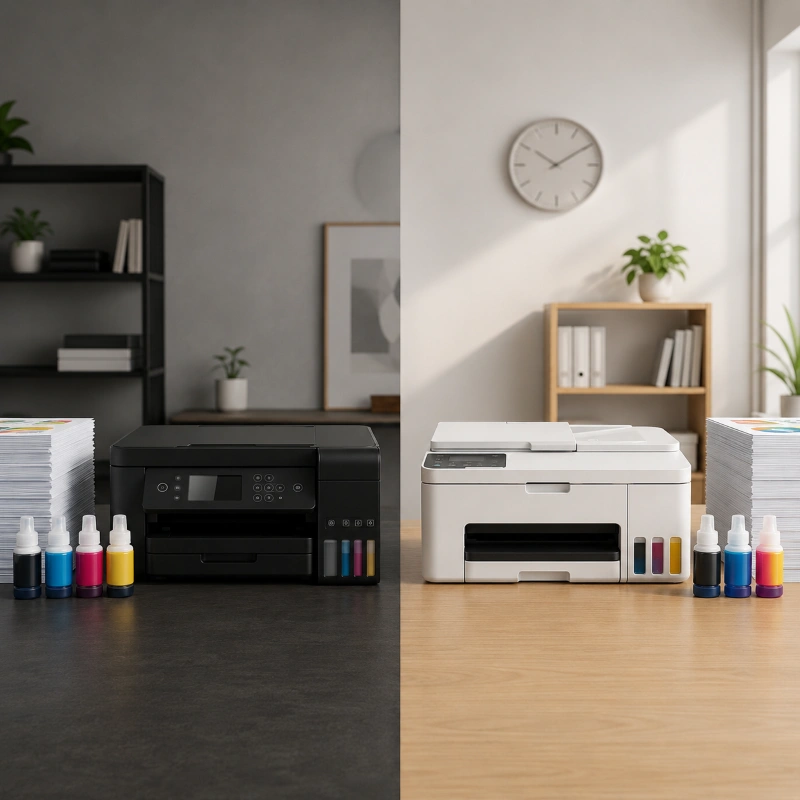 Epson L6273 vs Canon GX3075, Soal Hemat Tinta, Gimana