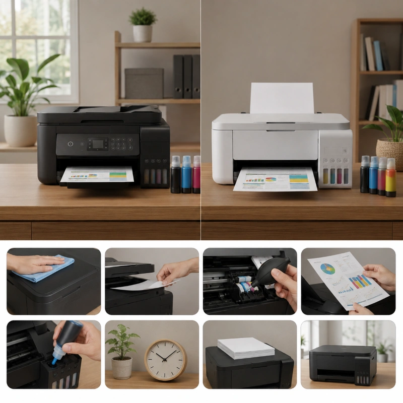 Epson L4267 vs Canon G3770, Tips Biar Printer Awet Dipakai Lama