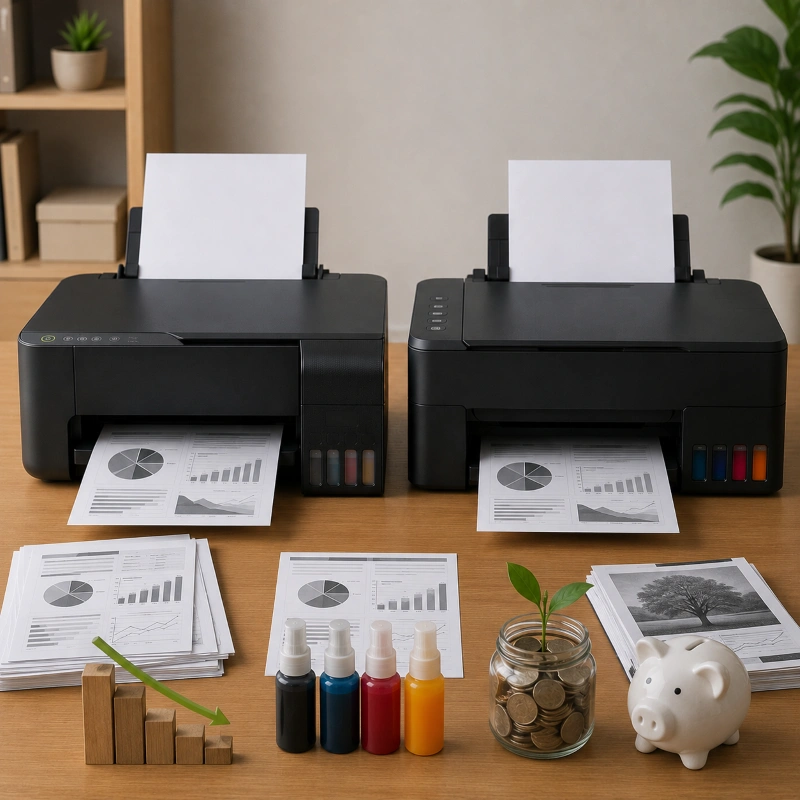 Epson L3214 vs Canon G1740, Tips Menghemat Penggunaan Tinta