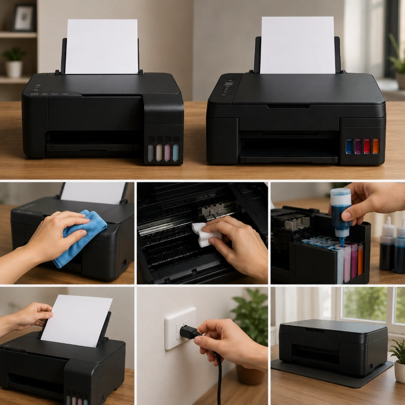 Epson L3257 vs Canon G2730, Tips Supaya Printer Awet dan Nggak Cepat Rusak