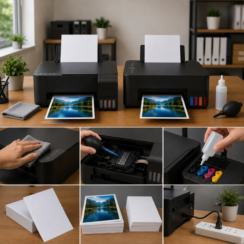 Epson L3217 vs Canon G1730, Tips biar printer tetap awet