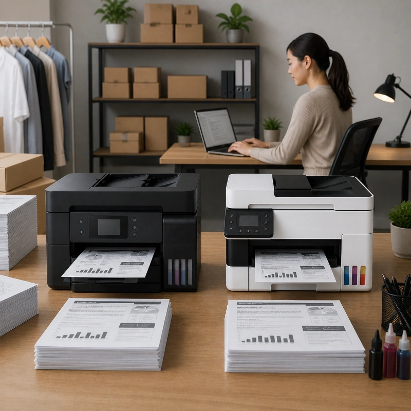 Epson L14150 vs Canon GX5070, Worth It Buat Usaha Nggak