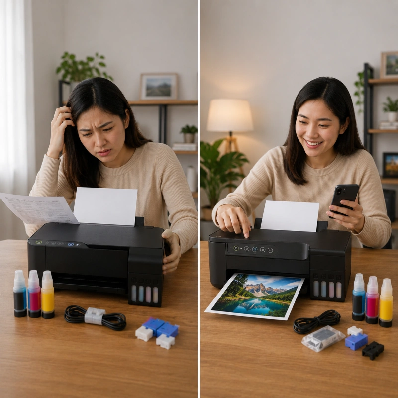 Epson L3268 vs Canon G3780, Adaptasi untuk Pengguna Baru