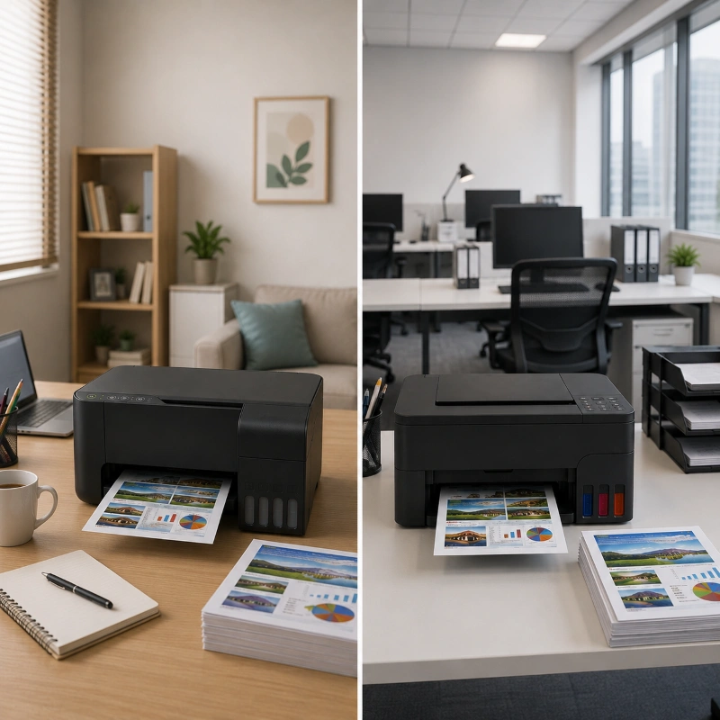 Epson L3550 vs Canon G3570, Analisis Sederhana Rumah vs Kantor