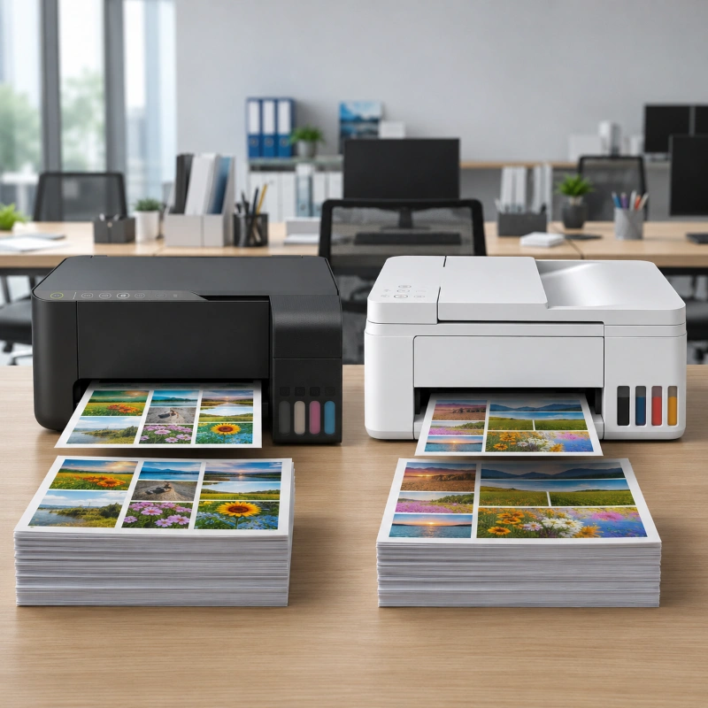 Epson L3263 vs Canon G3470, Bagaimana dengan Hasil Cetak Warna?
