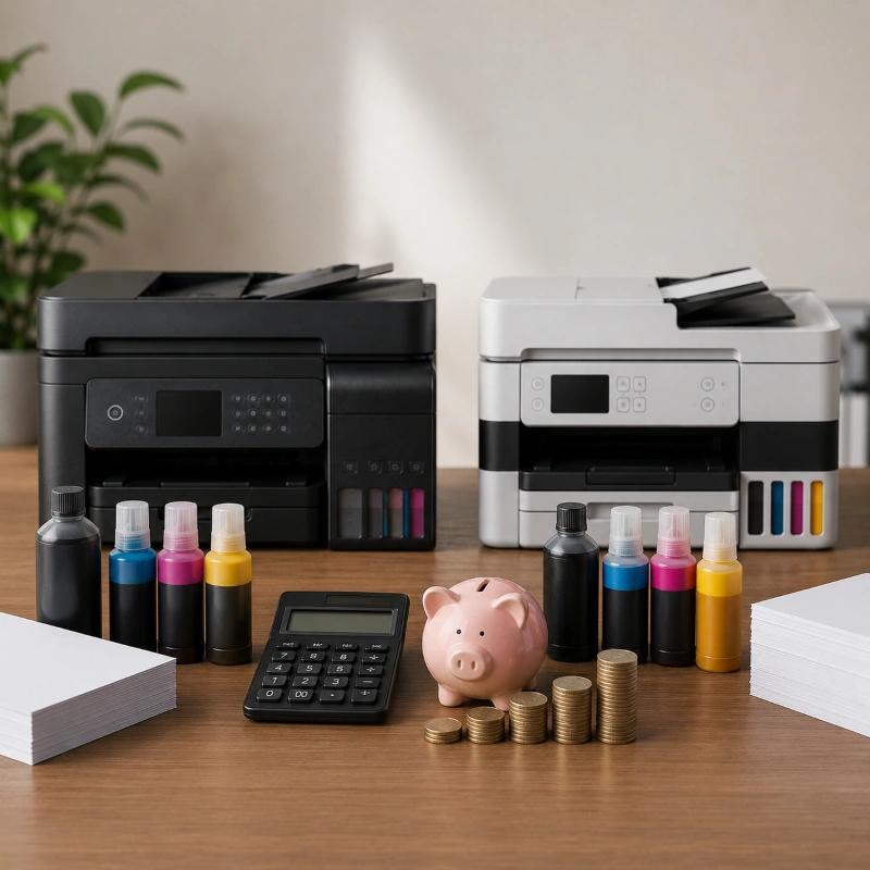 Epson L6490 vs Canon GX6040, Biaya Operasional (Ini yang Sering Dilupain)
