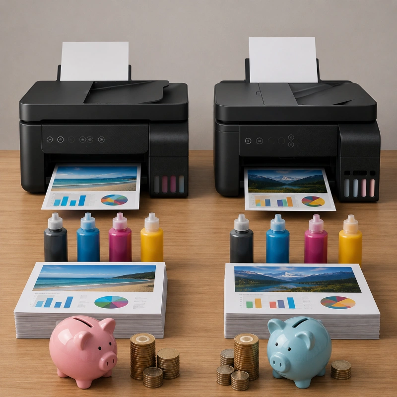 Epson L5290 vs Canon G3570, Biaya Operasional dan Tinta