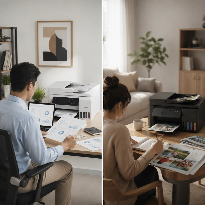 Epson L6496 vs Canon GX4020, Cara Milih Berdasarkan Gaya Kerja