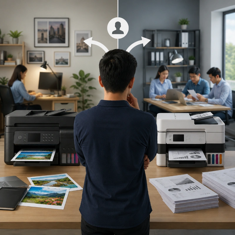 Epson L6490 vs Canon GX6040, Cara Milih Printer Sesuai Pola Kerja