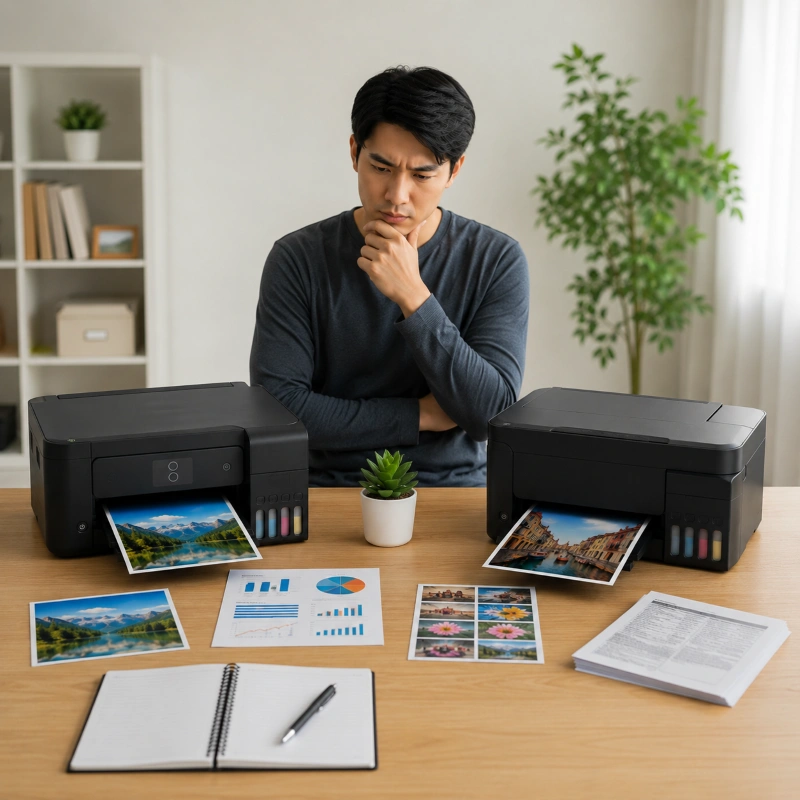 Epson ET-2850 vs Canon G3470, Cara nentuin printer yang benar-benar cocok buat kamu