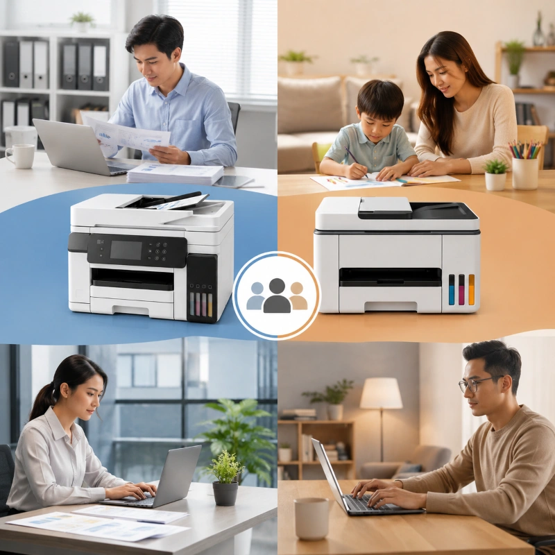 Epson L6496 vs Canon GX4020, Cocok Buat Siapa Sih?