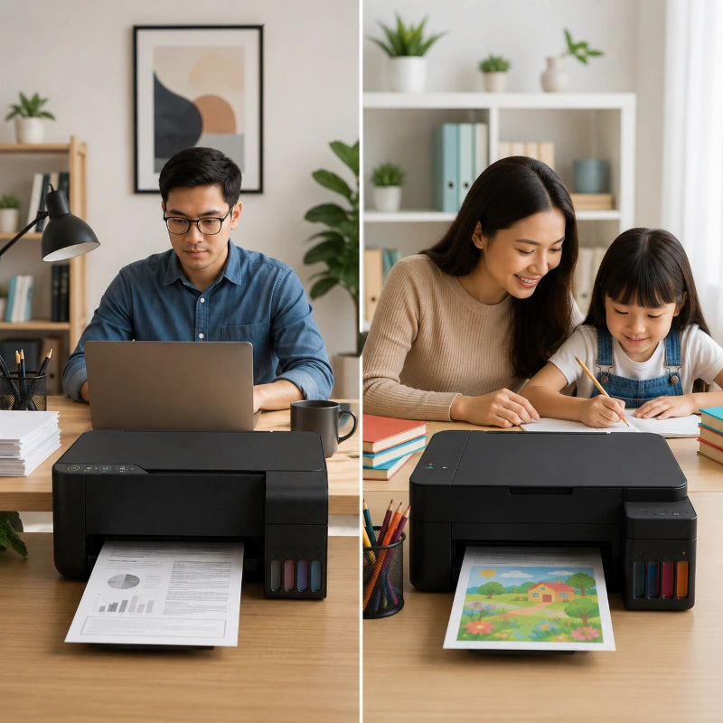 Epson L3213 vs Canon G3430, Cocok untuk Siapa?