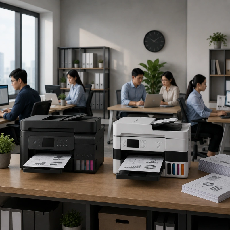 Epson L6490 vs Canon GX6040, Dampak ke Produktivitas Kantor
