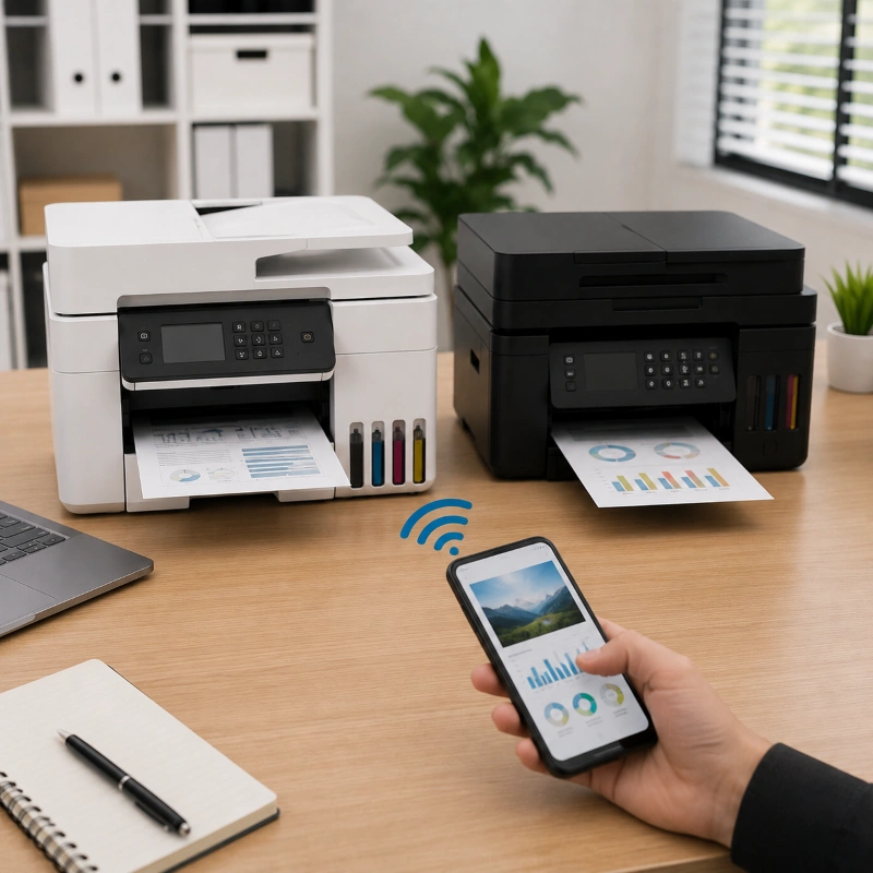 Epson L6460 vs Canon GX5040, Dukungan Mobile Printing yang Semakin Praktis