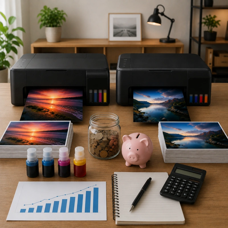 Epson L18054 vs Canon G640, Efisiensi Biaya dalam Jangka Panjang