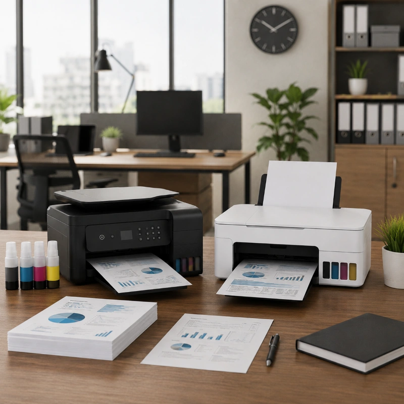 Epson L5297 vs Canon GX1020, Efisiensi Waktu dalam Dunia Kerja Modern