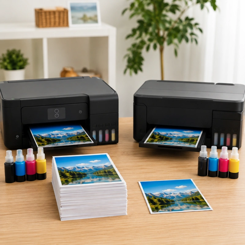 Epson ET-2850 vs Canon G3470, Efisiensi penggunaan tinta