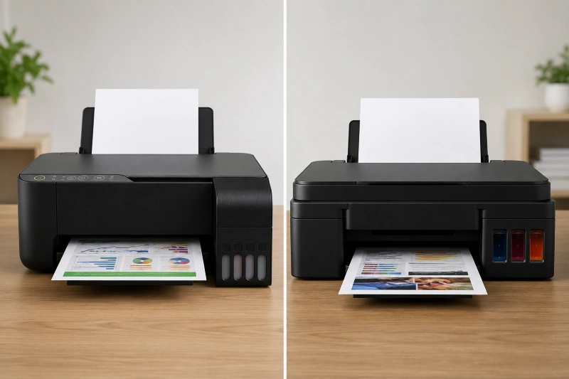 Epson L3111 vs Canon G2810, Epson L3111 vs Canon G2810 Mana yang Lebih Hemat dan Worth It di 2026?