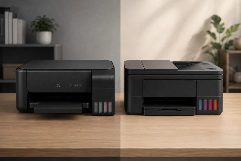Epson L5296 vs Canon G4780, Epson L5296 vs Canon G4780, Pilih yang Mana Biar Nggak Salah Beli Printer Multifungsi?