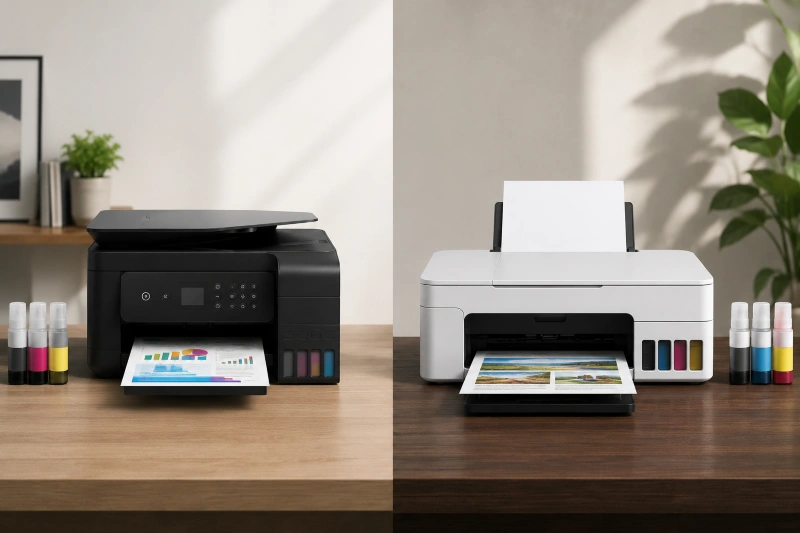 Epson L5297 vs Canon GX1020, Epson L5297 vs Canon GX1020, Jangan Beli Sebelum Tahu Bedanya Ini!