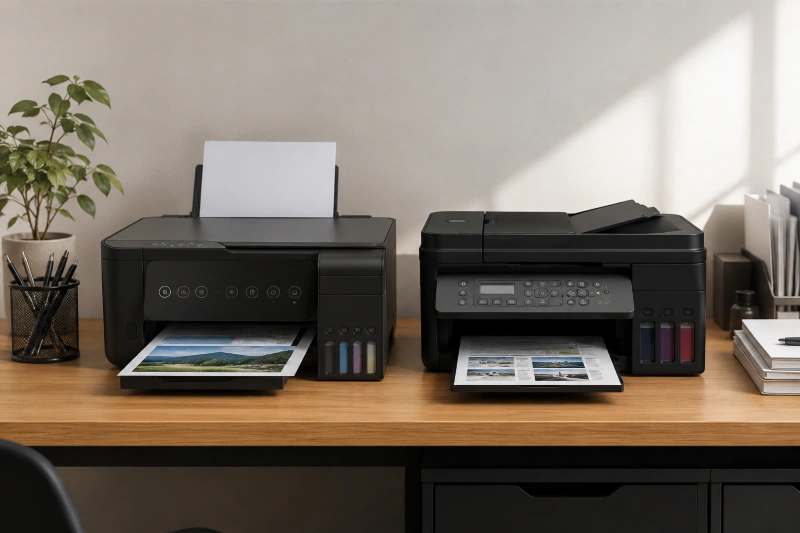 Epson L5310 vs Canon G4570, Epson L5310 vs Canon G4570 Perbandingan Lengkap yang Bikin Kamu Nggak Bingung Lagi Milih Printer