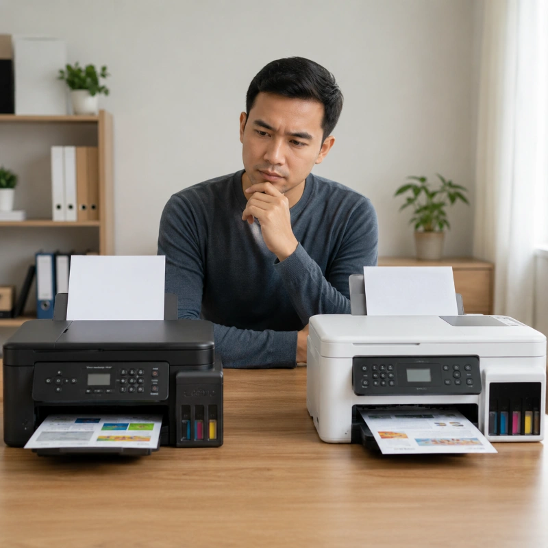 Epson L6494 vs Canon GX3040, Faktor yang Sering Dilupakan Sebelum Membeli Printer